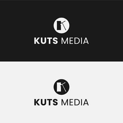 Kuts Media Logo. Letter K Logo. brand brand logo branding company logo design graphic design k letter letter logo logo logo design logos media logo