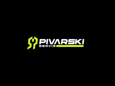 Pivarski Logo Design animation brand identity branding car graphic design icon illustration logo logo design mechanic monogram motion graphics symbol t shirt ui vector web design