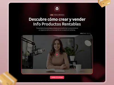 Infoproduct Landing Page VSL canva course hotmart influencers info infoproduct infoproducto infoproduto landing landing page landingpage marketing marketingdigital onlinecourse paginadevenda paginadeventa products sale sales vsl