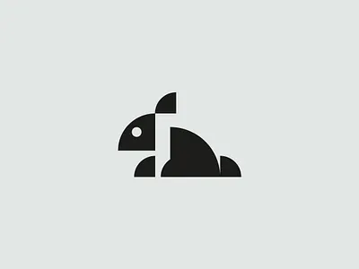 Rabbit Logo Design brand brand identity branding business logo creative creative logo design graphic design illustration logo logo design minimalist logo minimalist logo design modern logo rabbit logo rabbit logo design vector