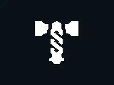 Norse Hammer Logo branding company brand logo company branding design graphic design logo modern vector