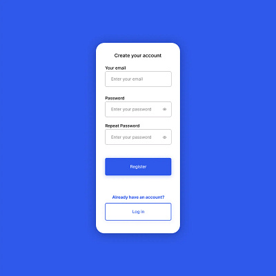 Create New Account Form account clean create form interface process profile regtration simple smartphone ui user white wireframe