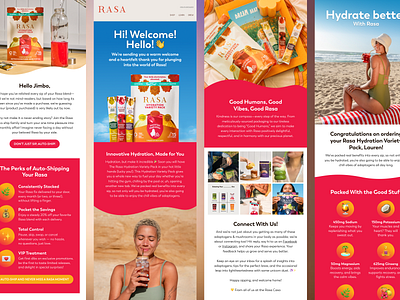 Rasa Post Purchase Email Designs e commerce email designer email designs graphic design klaviyo post purchase shopify web design