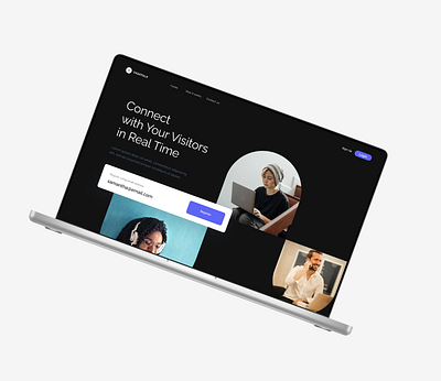LANDING PAGE REDESIGN: VASATALK design ui