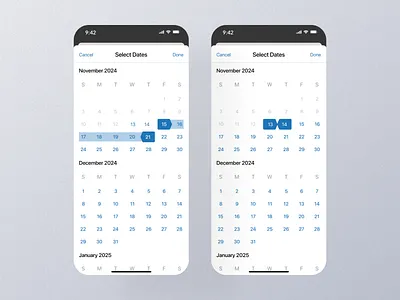 Select date Mobile App Ui app graphic design mobile screen select date select date app select date dashboard select date design select date details select date experience select date interface select date mobile select date option select date page select date screen select date setting select date ui select date view select date widget ui
