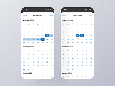Select date Mobile App Ui app graphic design mobile screen select date select date app select date dashboard select date design select date details select date experience select date interface select date mobile select date option select date page select date screen select date setting select date ui select date view select date widget ui