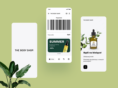 The Body Shop – Loyalty App appdesign cleanui figma mobile mobiledesign ui ux
