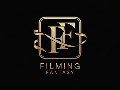 Luxury Monogram Logo Design for ‘Filming Fantasy’ branding design graphic design illustration logo logo design typography ui ux vector
