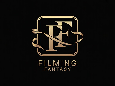 Luxury Monogram Logo Design for ‘Filming Fantasy’ branding design graphic design illustration logo logo design typography ui ux vector