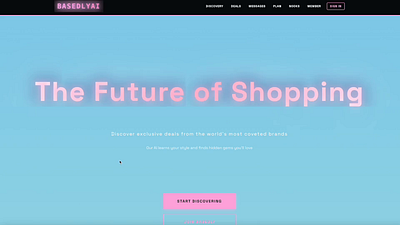 E-Commerce Search - Shopping Application ai branding colinilgen example forhire mock prototype shopping ui ux webdevelopment