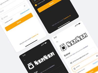 Login — KariKari App karikari ui design