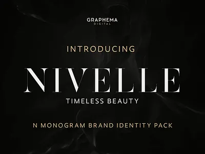Nivelle - N monogram brand identity pack brand identity branding business cards graphema digital graphic design illustrator logo photoshop social media