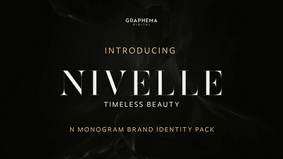 Nivelle - N monogram brand identity pack brand identity branding business cards graphema digital graphic design illustrator logo photoshop social media