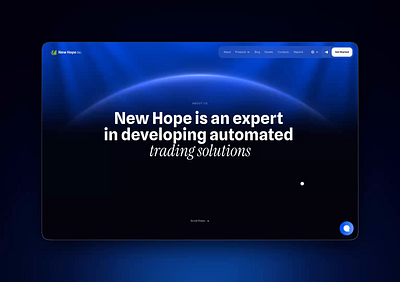 Cosmic About Us Page animation crypto graphic design landing motion graphics ui ux