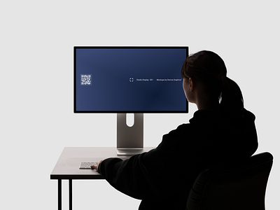 Studio Display 001 Mockup apple branding designer desktop macbook mark persona personal personal website portfolio portfolio site product product design studio display template ui design ux design web web design website