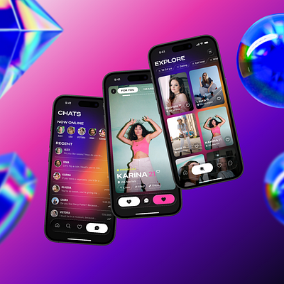 Dating app concept (Liquid Glass) animation appdesign dailyui datingapp design dribbbleshots figmadesign glassmorphism ios liquid glass liquidglass mobile mobileui motion graphics prototype ui uidesign uxdesign