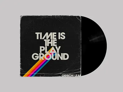 Time is the Playground – Carbon Leaf avantgarde band cdcover disc minimal music rock vintage vinyl vinylcover