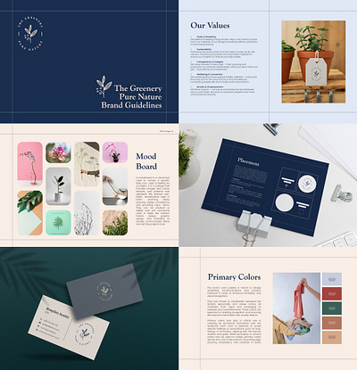Elegant Brand Guidelines Design | brand style guide | branding | bran style guide brand design brand guidelines brand kit branding graphic design logo logo design ui