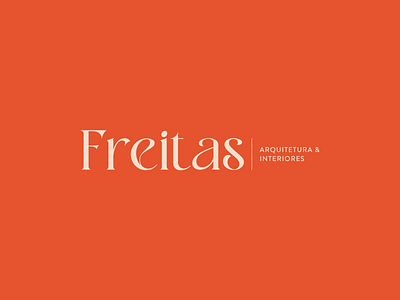 Freitas Arquitetura e Interiores logo id architecture arquiteto arquitetura brasileiro tipo