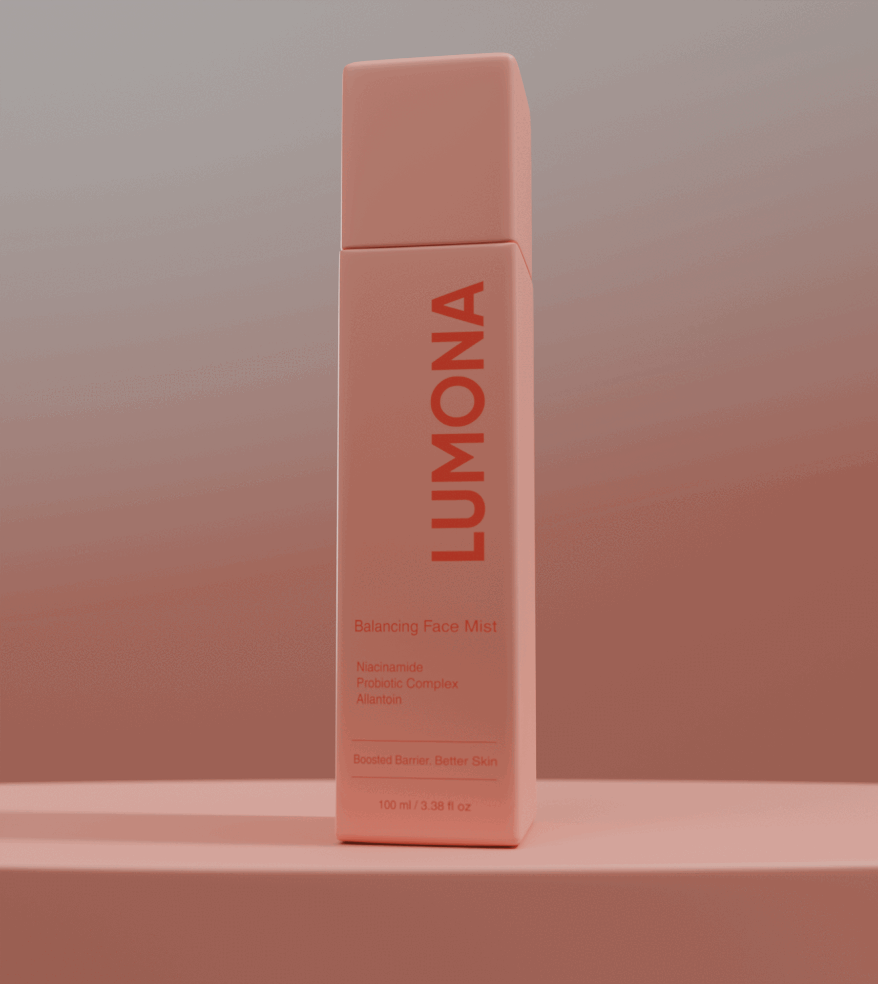 Soft Modern Lumona Skincare Packaging Design packagingmockup