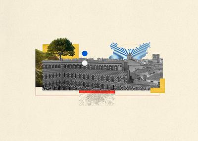 Badajoz x La Climatería andalucía badajoz collage design editorial editorial design editorial work españa ethic graphic design magazine old photoshop poster psd spain