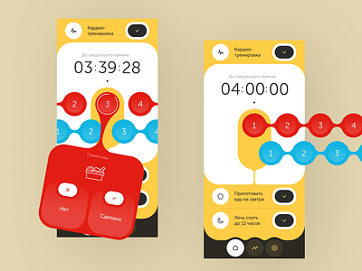 META - app to improve the acceleration of your metabolism app cooking fitness food fractional nutrition. lifestyle meals metabolism nutrition round sport ui