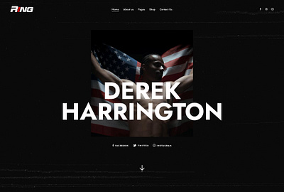 Ring - Martial Arts & Boxing WordPress Theme design illustration ui web design web development webdesign woocommerce wordpress wordpress theme wordpress themes