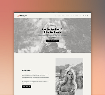 Branding and Web Design for Intuitives brand designer brand identity branding identity design logo squarespace web design