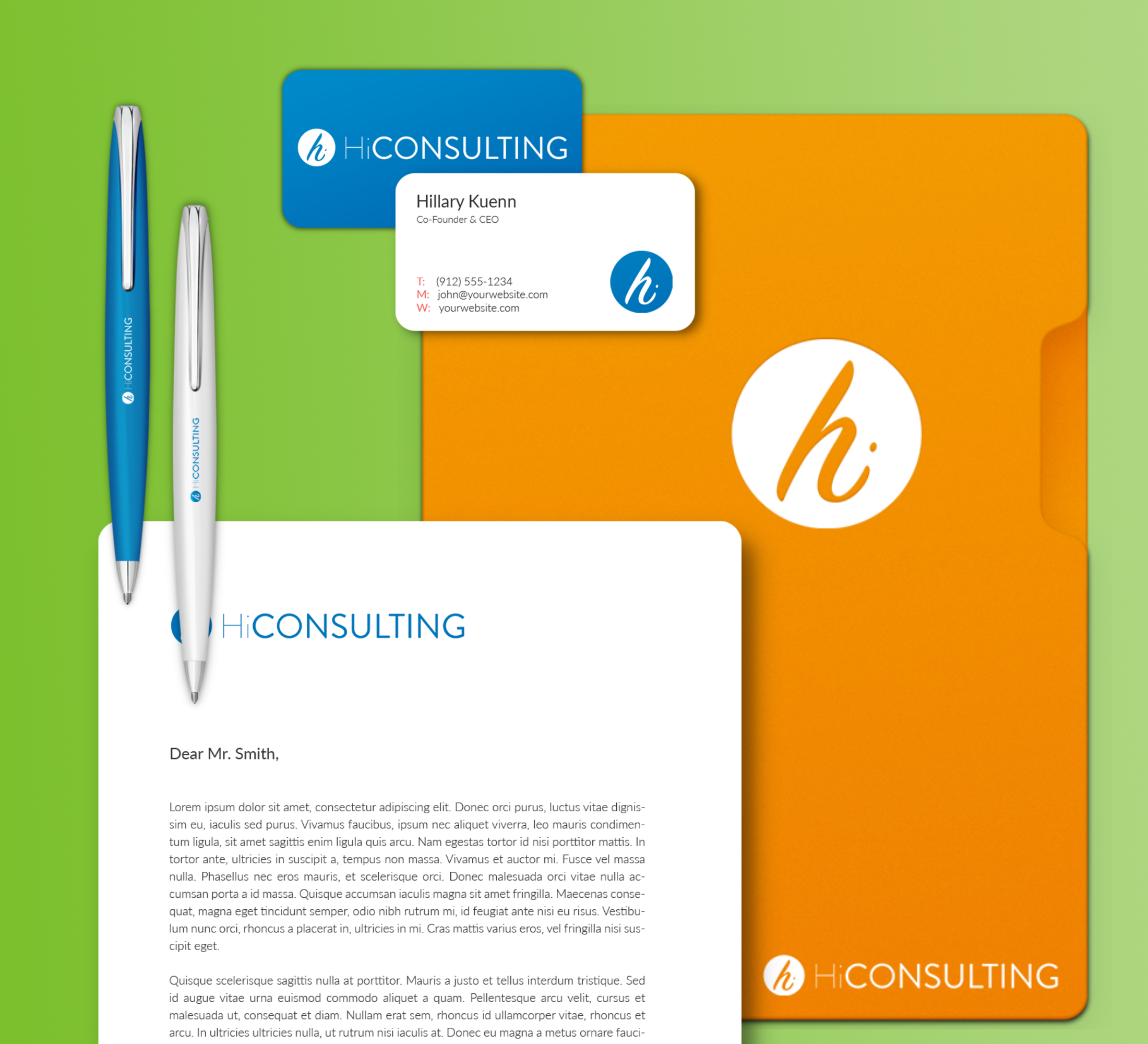 Example of Brand Identity Suite