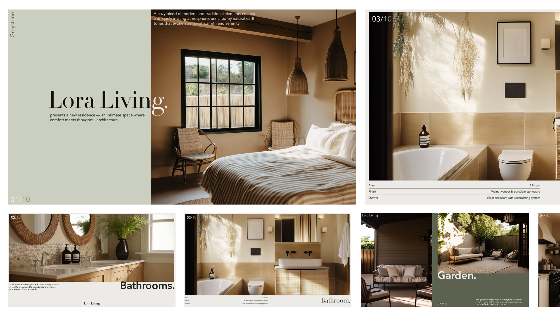 Real Estate listing slides branding brochure designslide graphic design listing powerpoint property realestate slide slidedesign