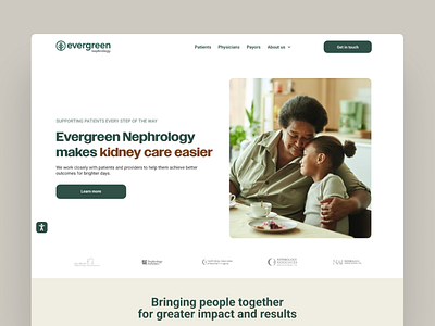 Egneph website UI redesign branding design graphic design ui web web app