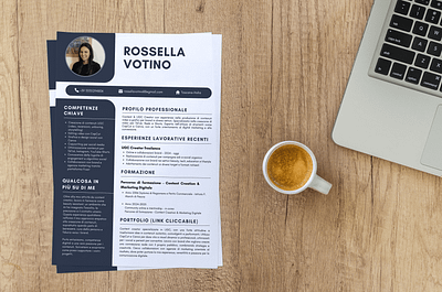 Professional Modern UGC Creator CV Resume Design cv design graphic design hiring flyer hiring job marketing materials modern design resume design ugc creator