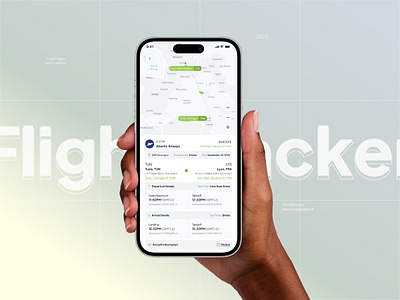 WingWatch Mobile UX— Designed for the Journey aviationdesign cleanui flightapp flighttracker interfacedesign mobiledesign modernui realtimetracking travelapp