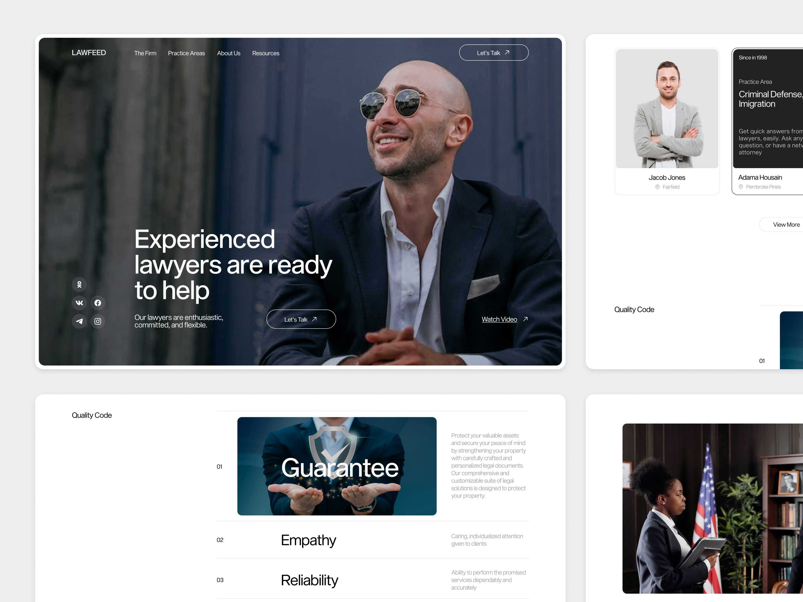 Lawfeed - Law Firm Website