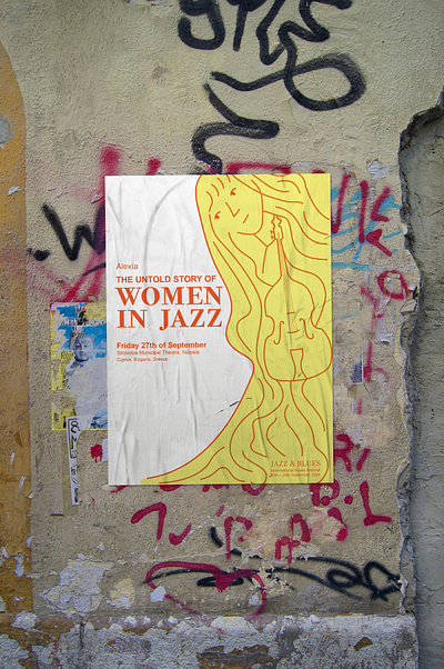 Women in Jazz poster illustration jazz jazz poster poster women