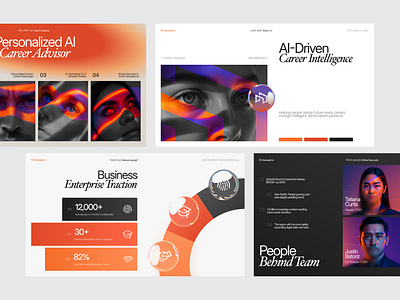 Neuropath.ai: AI Career Path Pitch Deck ai ai assistant artificial intelligence brand branding branding design clean clean design illustration innovative design keynote marketing minimalist design modern design pitch deck pitching presentation slide design smart visual identity