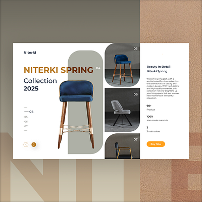 Niterki design landing page ui