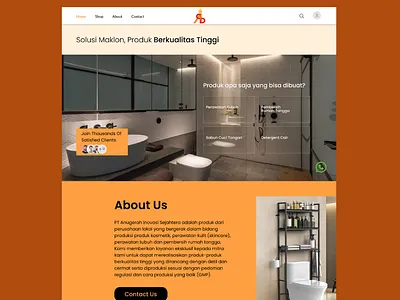 Maklon Website figma website