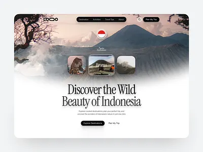 [Hero] - Travel Website herodesign rounded style travel travel landing page travel site travel website web web design webdesign website design