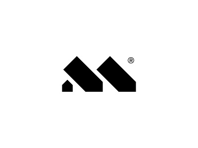 letter M real estate logo design - unused animation apartment architecture brand identity branding company construction logo consultant corporate design financial investment fund letter m logo logo design logo designer logodesign marketing property real estate logo