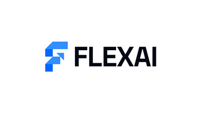 FlexAI – Smart, Flexible Lettermark Logo for an AI Platform ai logo arrow logo blockchain logo brand identity branding crypto logo defi logo f letter logo f logo fintech logo futuristic logo lettermark logo logo logo design modern logo si fi logo startup logo tech forward tech startup token logo