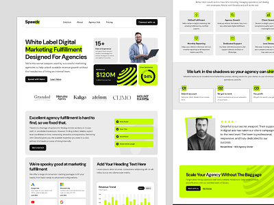 Modern Marketing SaaS Startup Landing Page bento grid landing page marketing product design saas startup ui design web design website