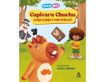 Capybara Chuchu Comes to Life X Lhaiza Morena animals cartoon children friendship picture book