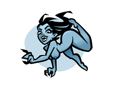 vampire girl character girl illustration illustrativelogo sexy vampire