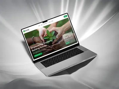 🌿 BeFORE - Website UI Design Showcase club development eco friendly minimal nature ngo non profit orieal react ui website