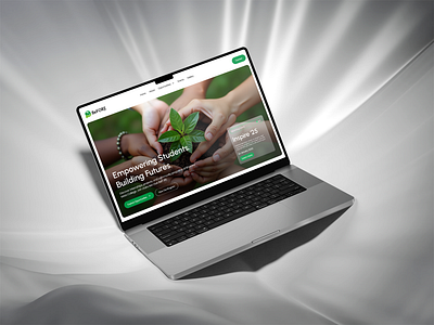 🌿 BeFORE - Website UI Design Showcase club development eco friendly minimal nature ngo non profit orieal react ui website