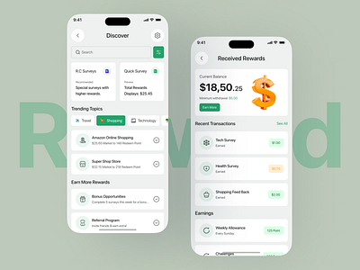 Discover & Received Rewards For Google Reward App cashrewards google app homepage mobile app mobile dashboard mobileappdesign mobileonboarding mobilequiz paid surveys app rewardbasedapp rewardpoints rewardsapp splashscreen surveyapp ui design ux design ux design ui design
