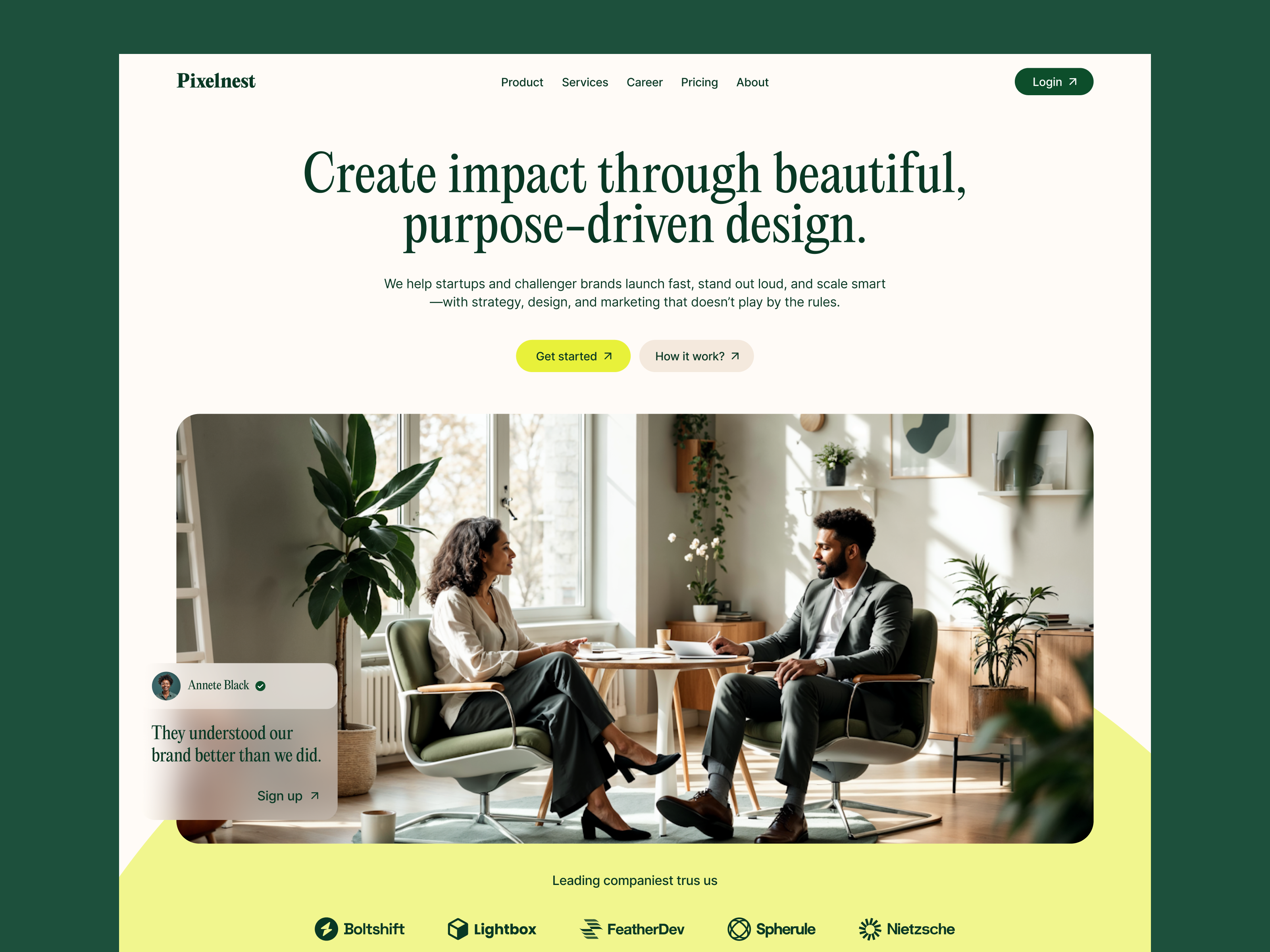 Pixelnest - Digital Agency Landing Page agency agency landing page agency website brand landing page branding website clean design digital agency digital marketing homepage landing page marketing agency marketing landing page marketing website modern startup uiux web web design website