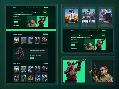 Online Game Store, Game Top Up, Voucher & Gamer ID Selling Tool free fire game id sell website game shop game store game topup online game shop online game store online game store design pubg uiux