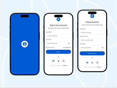 NutriSync — Smart Meal Planning Sign In/Up - UI achieve goal fitness calories tracker carbs tracker coaching fitness teacher cooking cuberto fitness dashboard fitness dashboard meal planner fitness tracker health ios app lost ibs meal meal plan app meal planner app meal tracker app recipe app tasty ui usability user experience